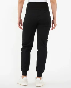 Taylor Over Tummy Joggers  Black