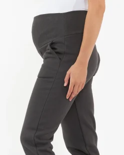Taylor Over Tummy Joggers  Slate