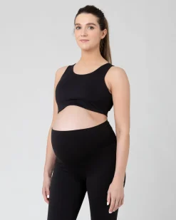 Tempo Crop Top Black