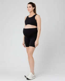 Tempo Crop Top Black