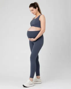 Tempo Legging Blue Steel