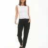 Tencel Off Duty Pant Black