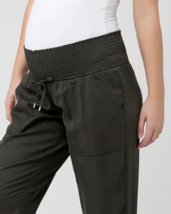 Tencel Off Duty Pant Olive