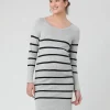 Valerie Tunic Dress Grey/Black