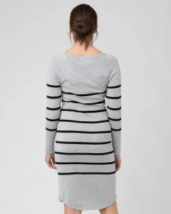 Valerie Tunic Dress Grey/Black