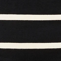 Valerie Up/Down Nursing Tunic Black / Ecru